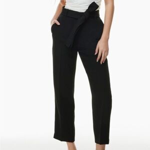 Aritzia Wilfred dark blue trousers